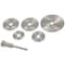 H & H Industrial Products Piece High Speed Steel Slitting Saw Set 6 5071-5000 - alternate 2